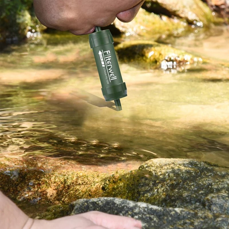 EcoFlow Mini Outdoor Water Filter Straw - Outdoor & Survival Essentials - VibeGreen
