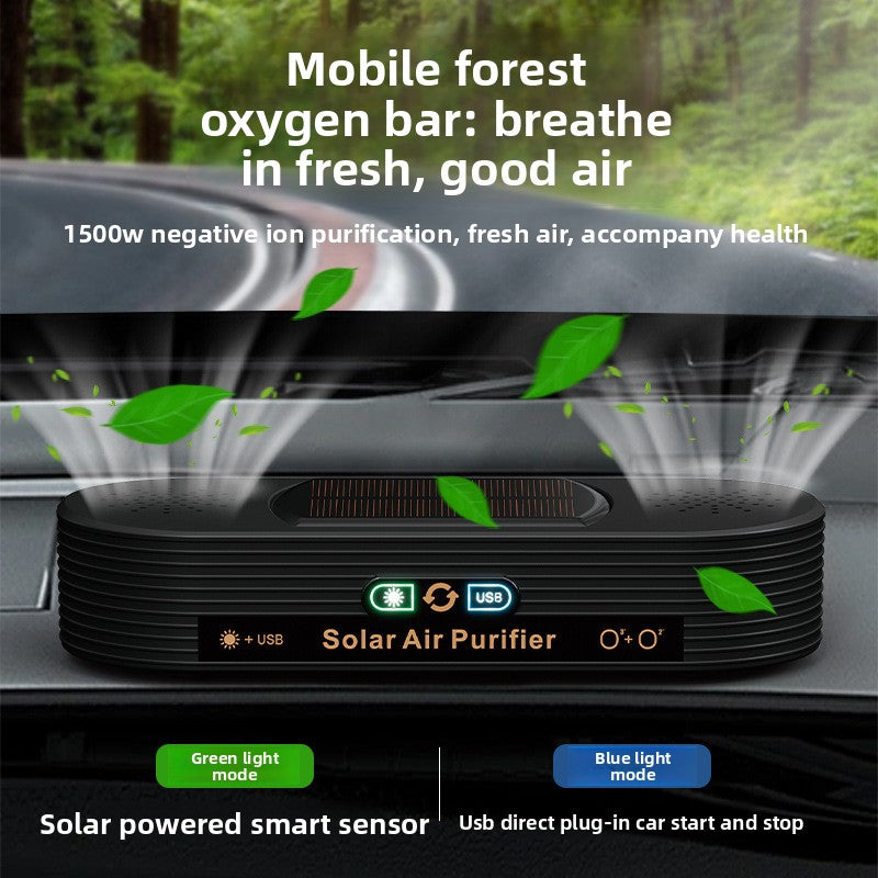 SolarDrive Car Air Purifier