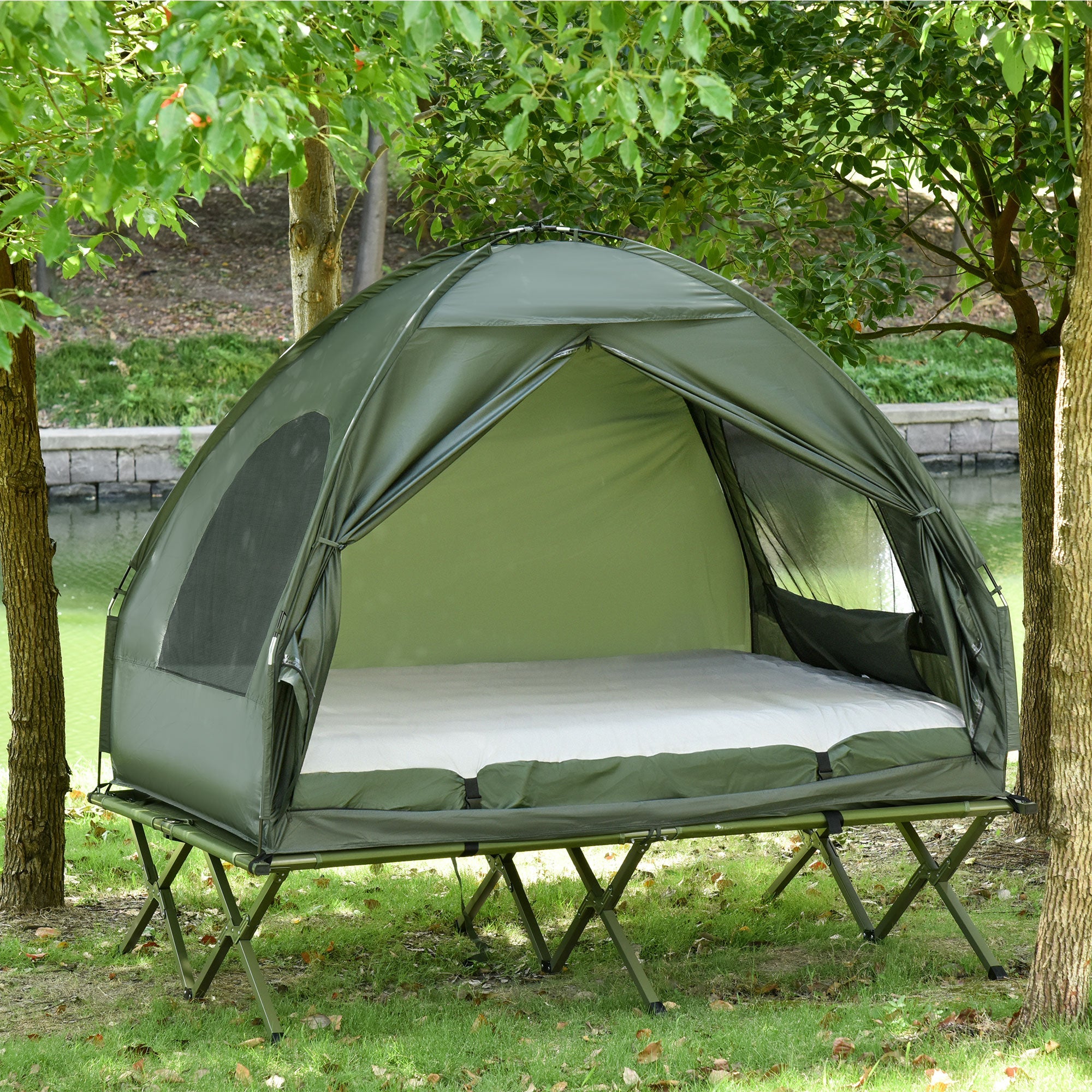 Safe Haven Camp Cot Tent - Outdoor & Survival Essentials - VibeGreen