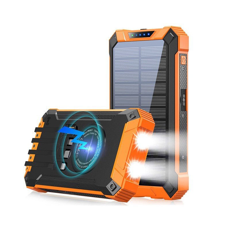 SolarFlare Power Bank - Solar Power & Charging - VibeGreen