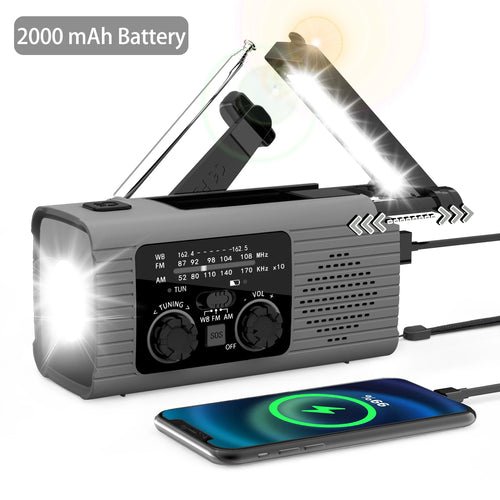Sun Connect Emergency Solar Radio - Solar Power & Charging - VibeGreen