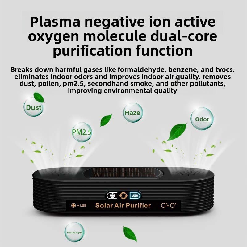 SunFlow Auto Purifier - Solar Lighting & Fans - VibeGreen