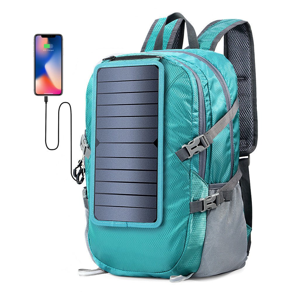 SunTrail Solar Daypack - Solar Power & Charging - VibeGreen
